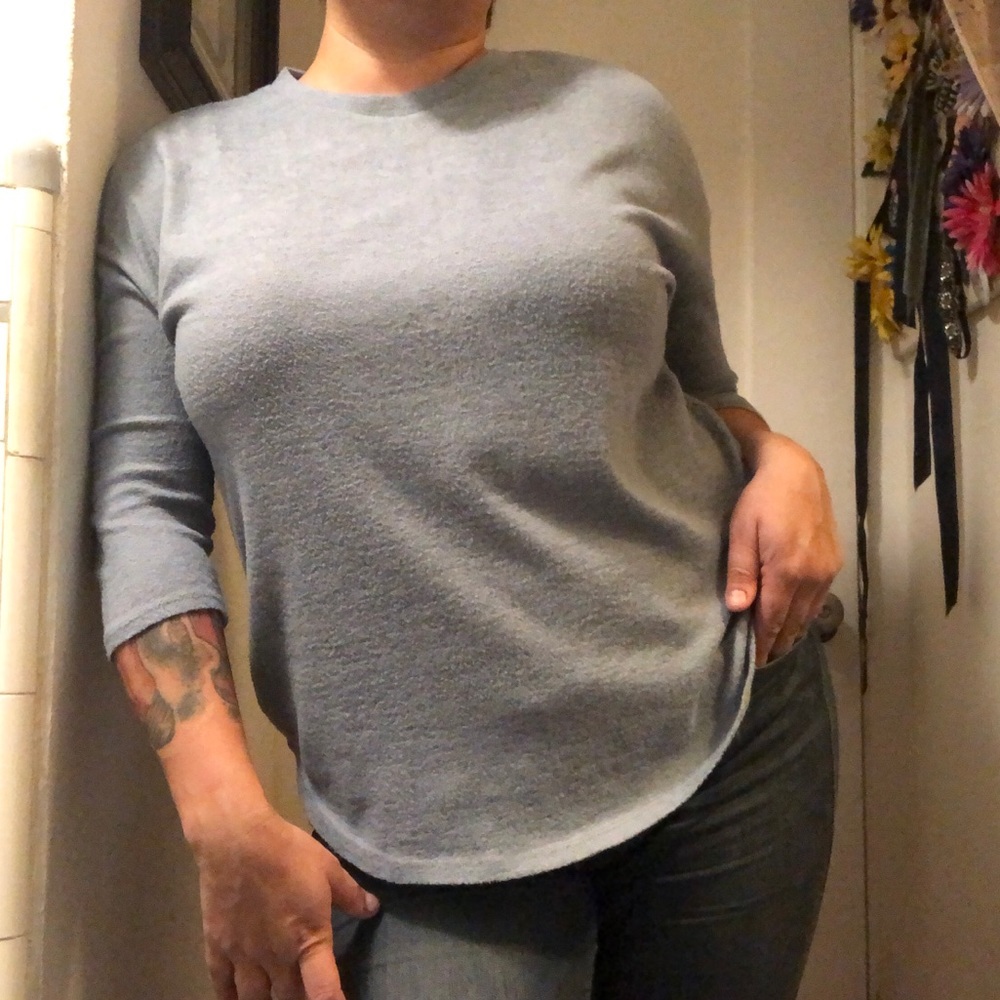 Light Blue Soft Sweater